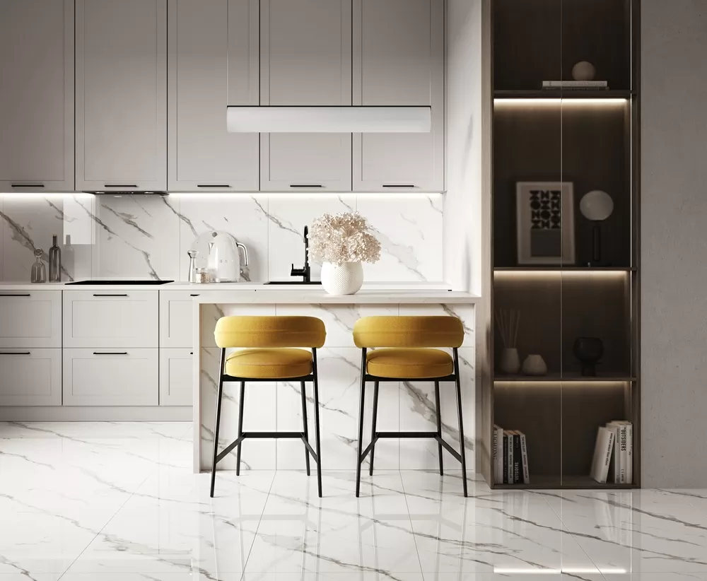 Ceradim Calacatta Sharp Silver фото 2