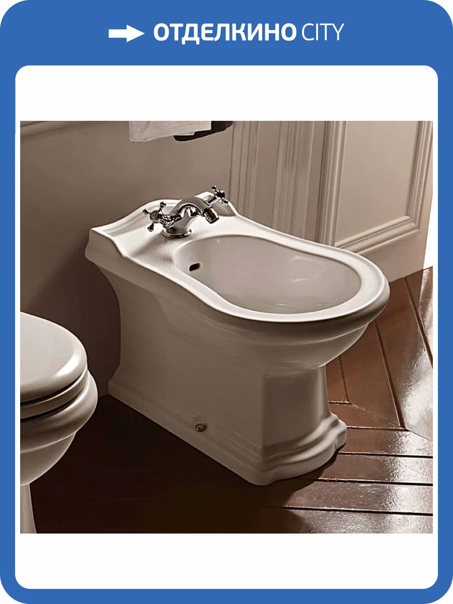 Биде напольное Kerasan Retro 102201*1 фото 3