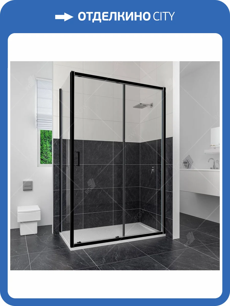 Душевой угол RGW CL-48B 110x90 фото 2