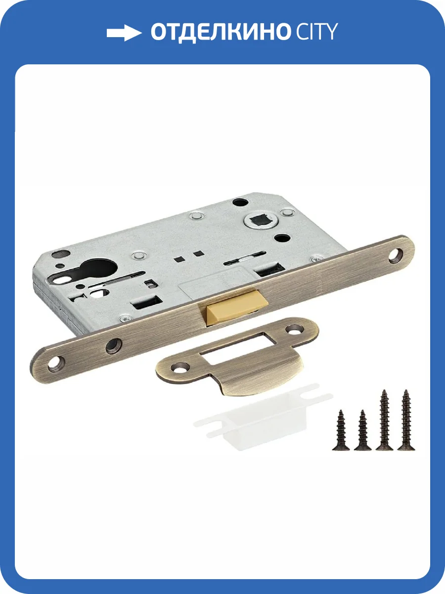 Защелка Rucetti RP1885 AB античная бронза фото 3