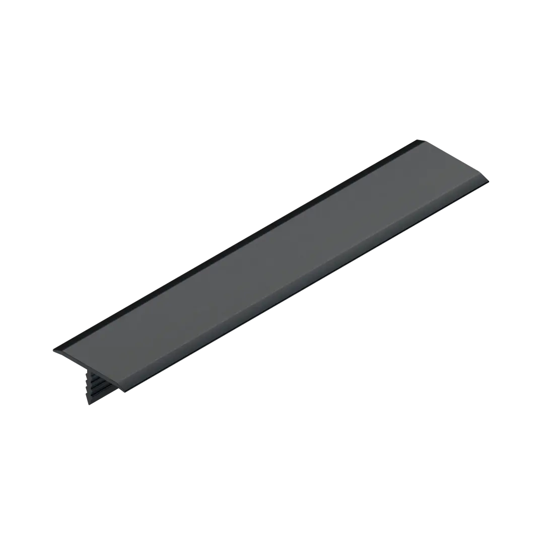 Профиль T-образный плоский Neexy pv101-19 BBL черный блестящий 270x1x0.92