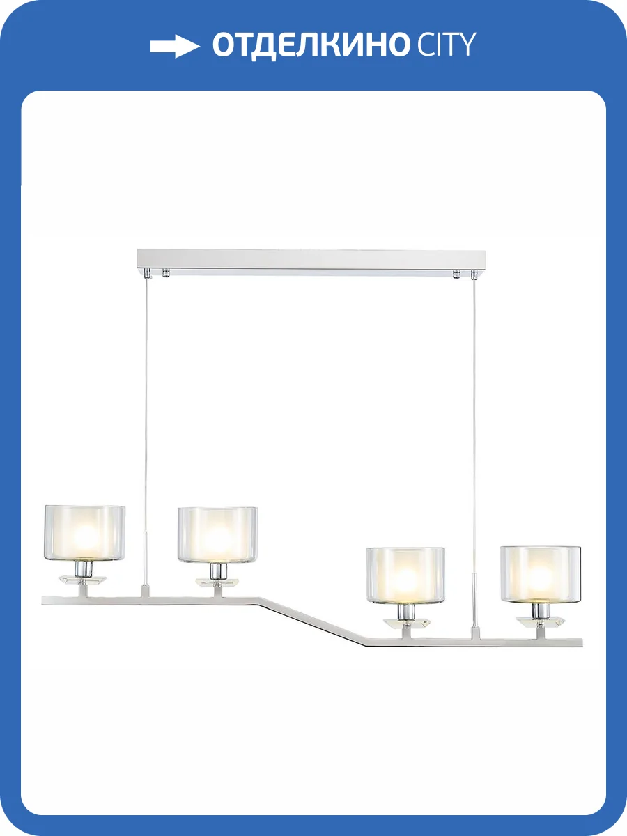 Подвесной светильник Newport 4400 4404/S chrome фото 2