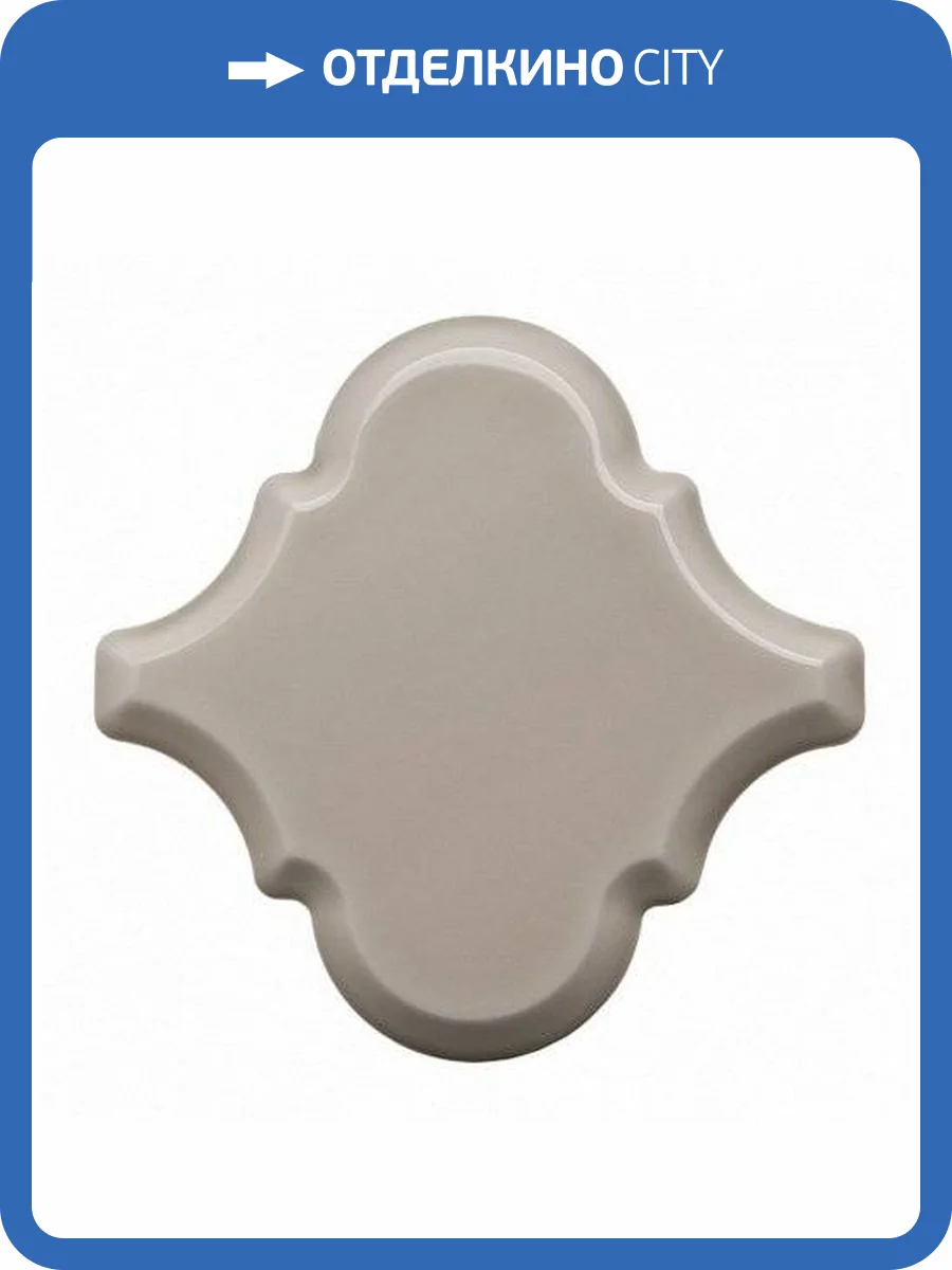 Керамическая плитка Adex Renaissance Adst8003 Arabesco Biselado Silver Sands 15x15 фото 2