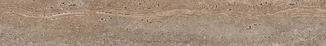 Плинтус Kerama Marazzi Про Травертин KM6060G0891RBT6 коричневый светлый матовый обрезной 9.5x60