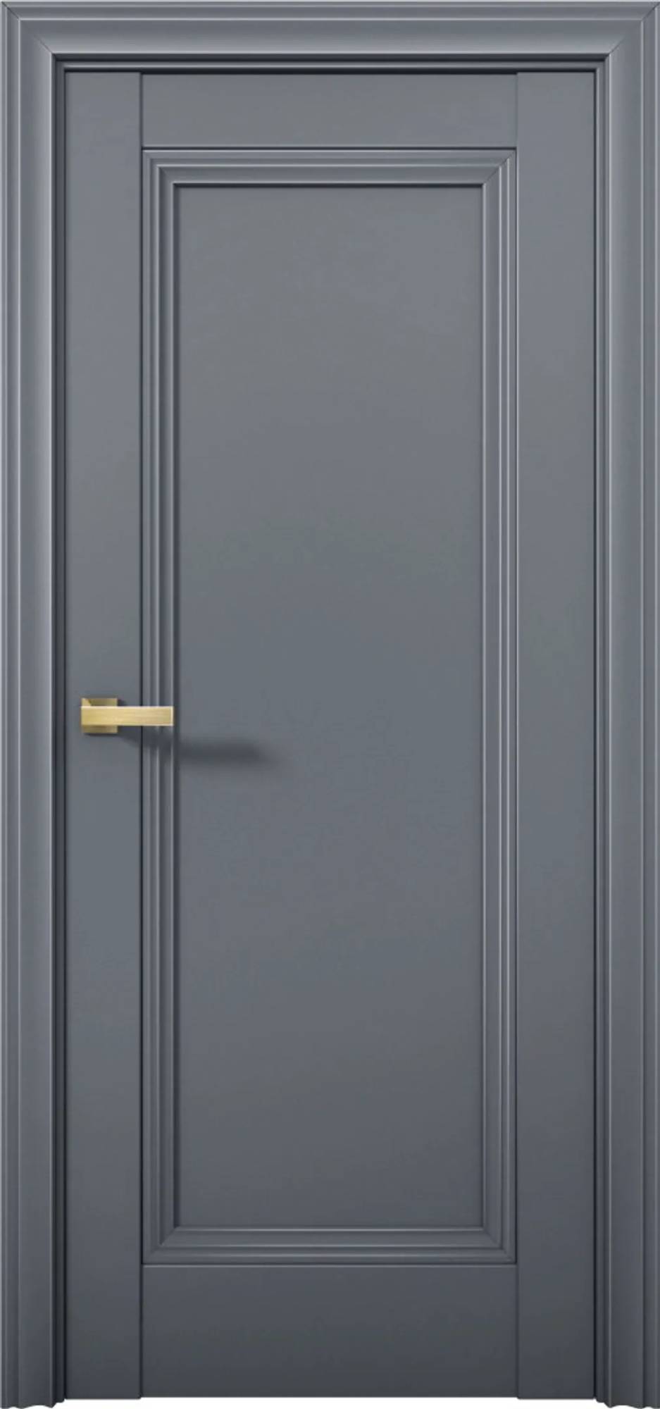 Межкомнатная дверь глухая Brandoors Prime B29 Полотно Антрацит 2000х800