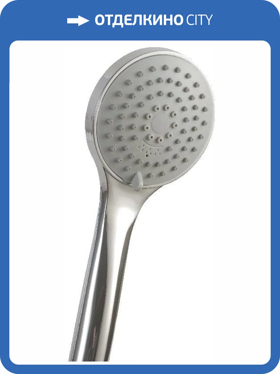 Лейка для душа ESKO SPL953 хром, 95 мм фото 5