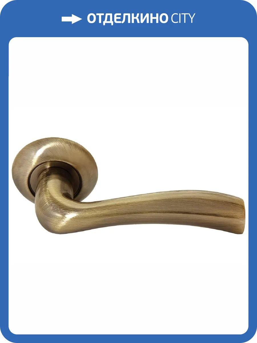 Дверная ручка Rucetti RAP 19 AB античная бронза фото 5