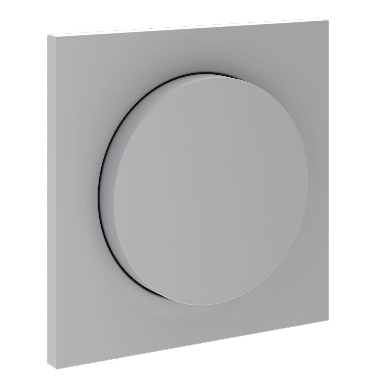 Лицевая панель для светорегулятора поворотно-нажимного Voltum S70 VLS002016 серый