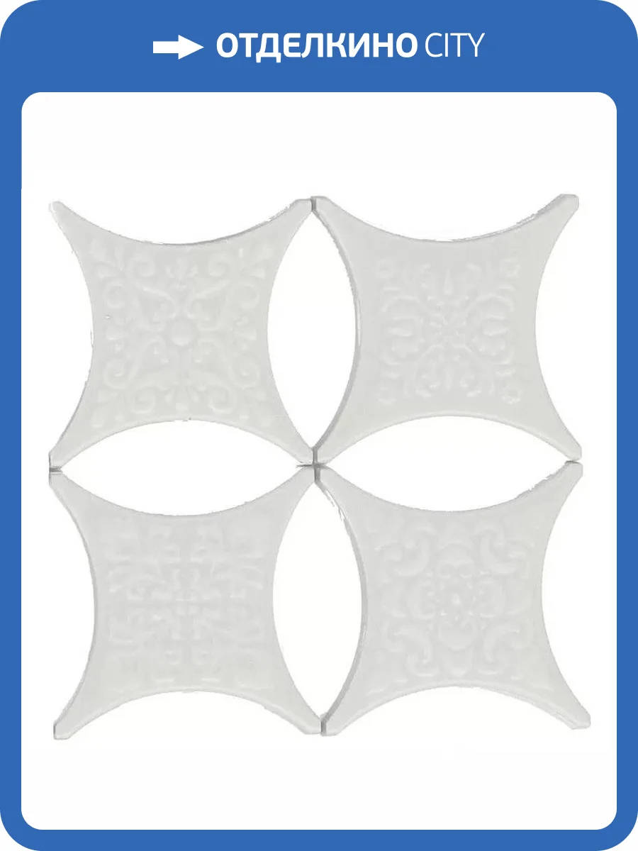 Керамическая плитка Hispania Core Estrella Set Blanco 6.7x6.7 фото 9