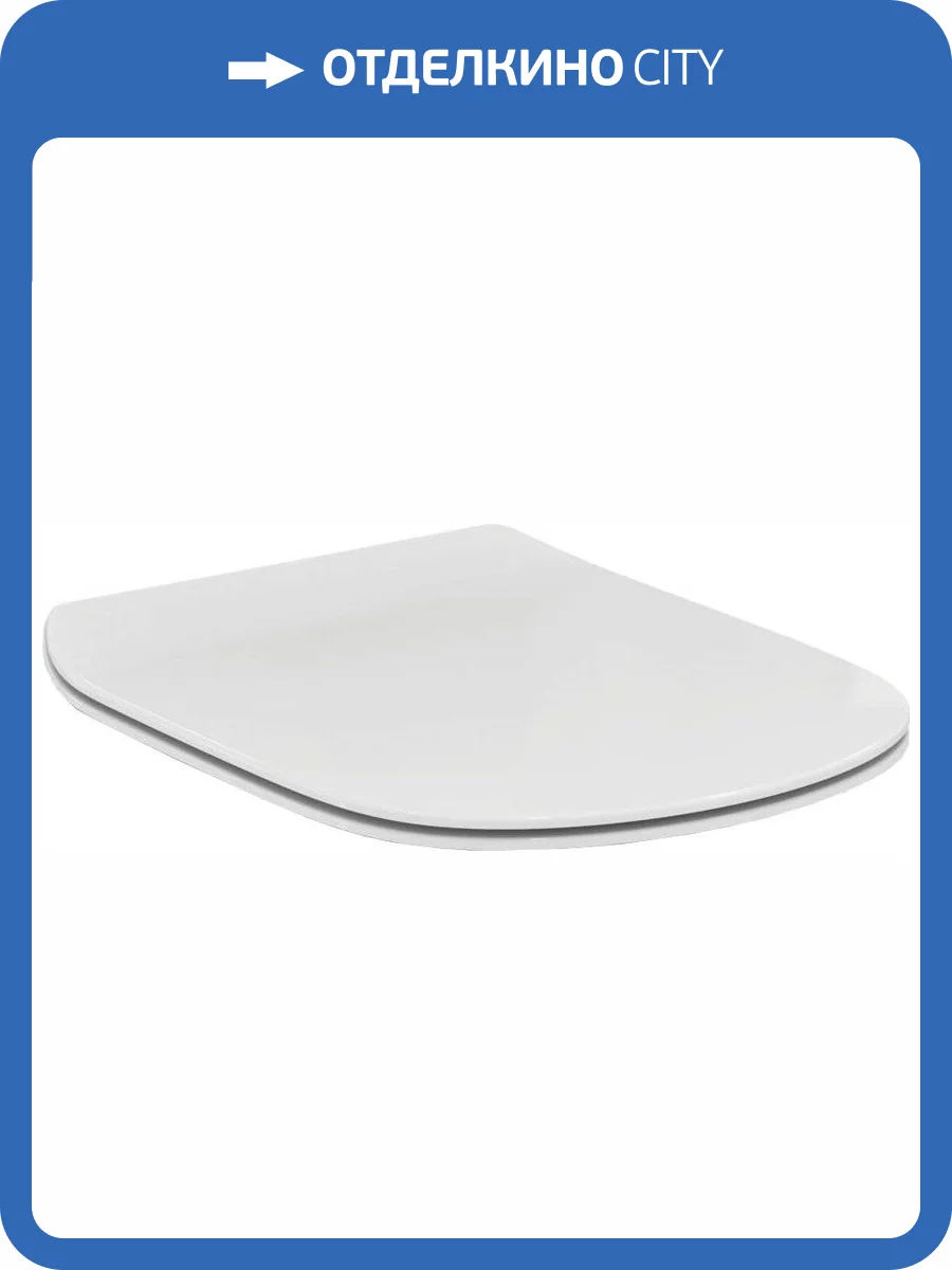 Крышка-сиденье Ideal Standard Tesi T352701 с микролифтом, петли хром фото 4