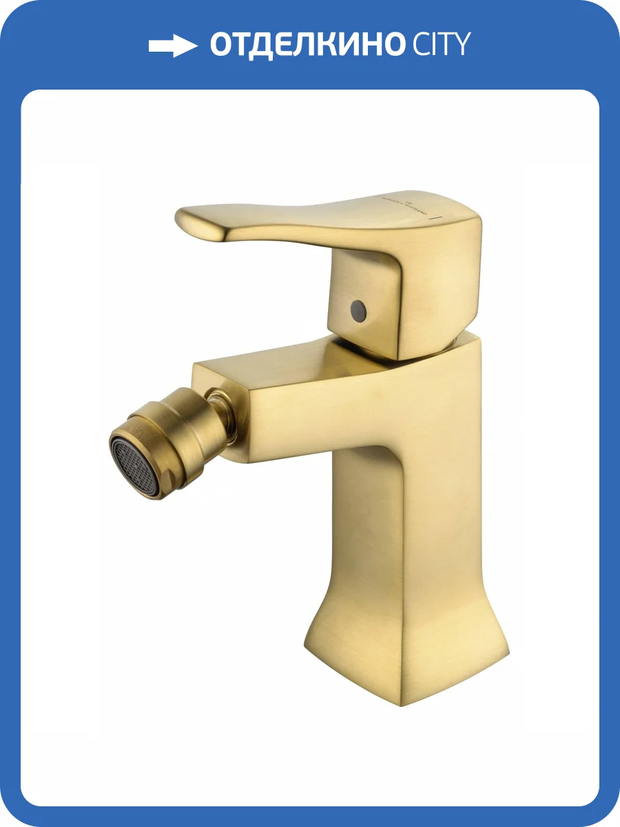 Смеситель для биде Wonzon & Woghand WW-88016072-BG брашированное золото фото 6