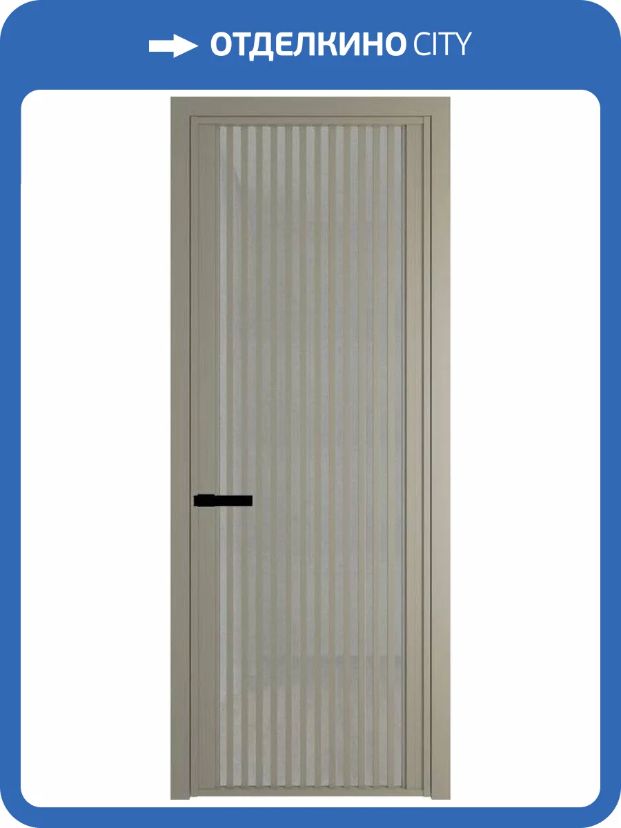 Межкомнатная дверь Profil Doors 3 AGP цвет профиля Никель матовый, стекло безопасное 6 мм рэте 700x2000 фото 2