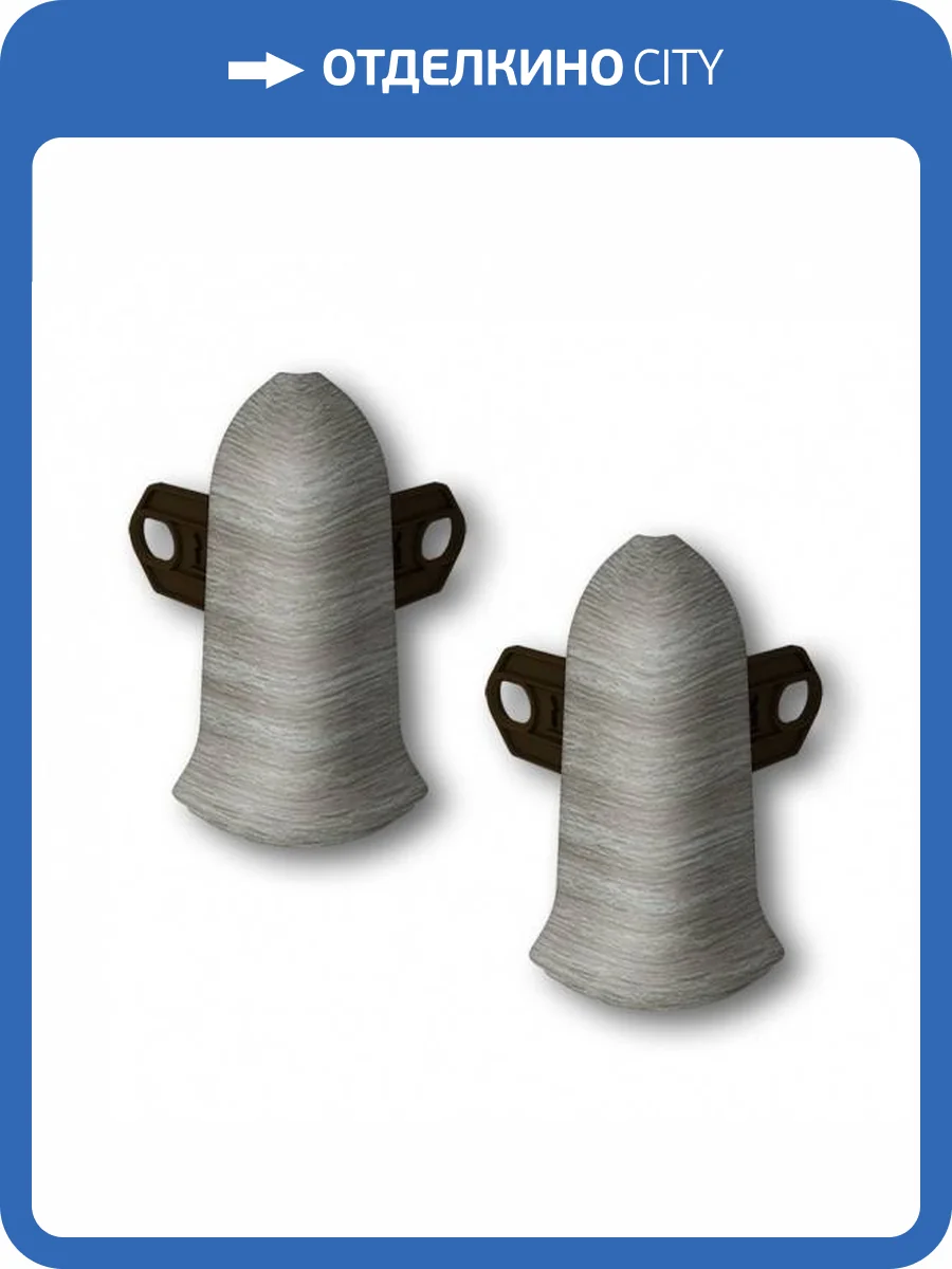 Наружный (внешний) угол Ideal Классик 70 210 Дуб Пепельный фото 3