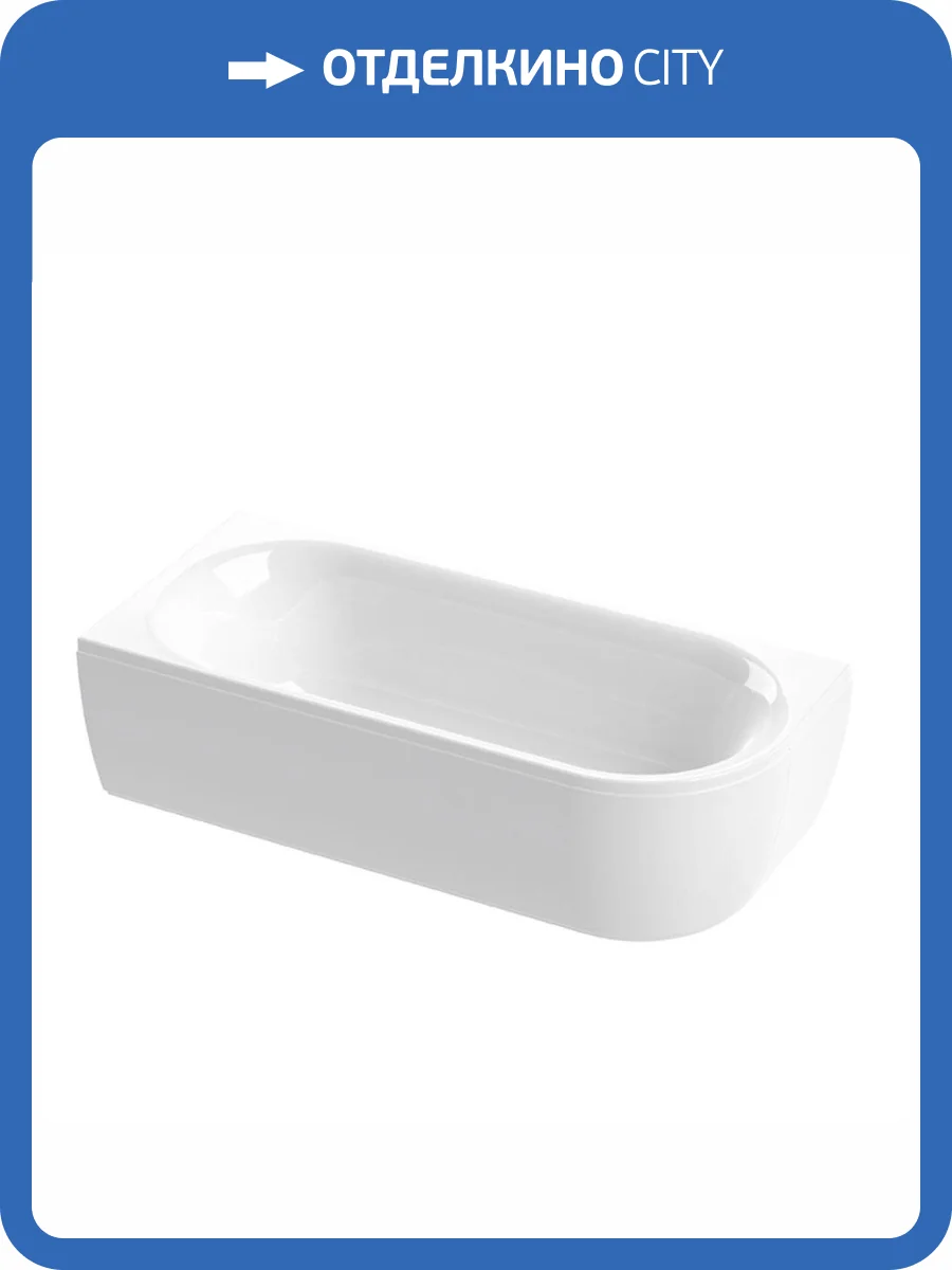 Акриловая ванна Cezares Metauro 180x80 левая фото 4