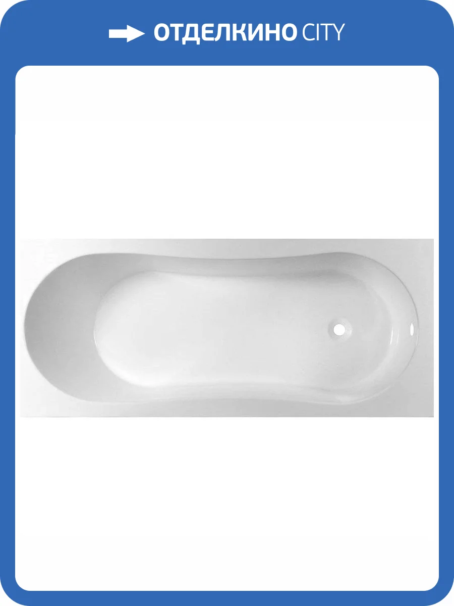 Ванна из искусственного камня Эстет Лаура 170x70 с ножками фото 7