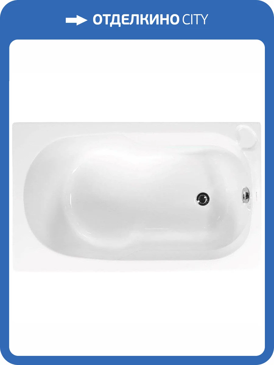 Акриловая ванна Vagnerplast Nike 120x70 ультра белая фото 8