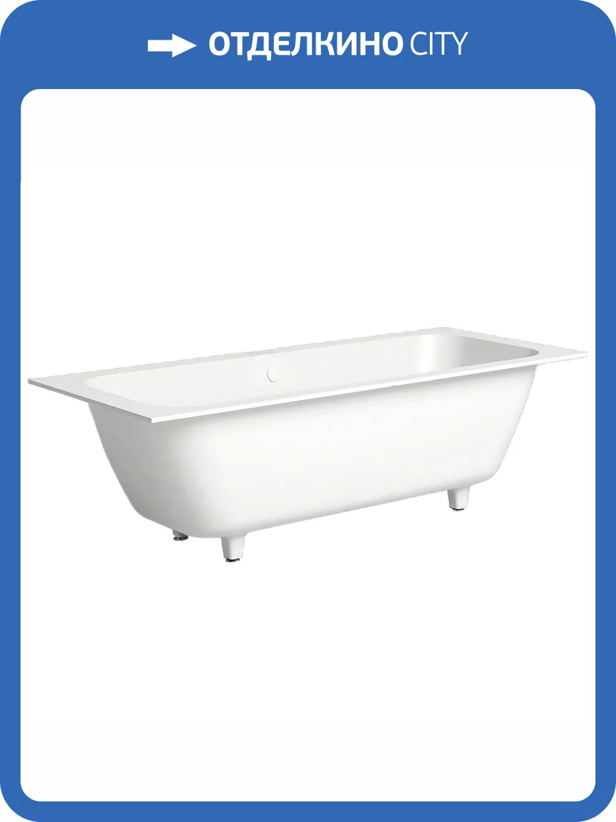 Ванна из искусственного камня Salini Orlanda Axis 103211G 190x80 глянцевая фото 7