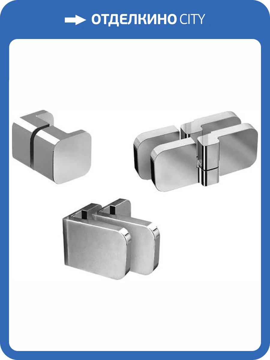 Монтажный комплект Ravak B SET BSD2-80, 90 R хром фото 2