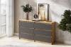Комод Арника Денвер 00-00303824 Дуб Золотой/Графит фото 6