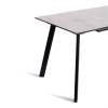 Стол обеденный Tetchair Darwin 20663 жемчужный перито/чёрный 85x75x130 фото 9