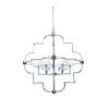 Подвесная люстра Lumina Deco Baltimore LDP 8020-6 CHR+WT фото 4