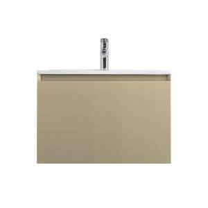 Тумба под раковину Art&Max Latina AM-Latina-600-1C-SO-BGM Серо-бежевый матовый, 60.5x46x40