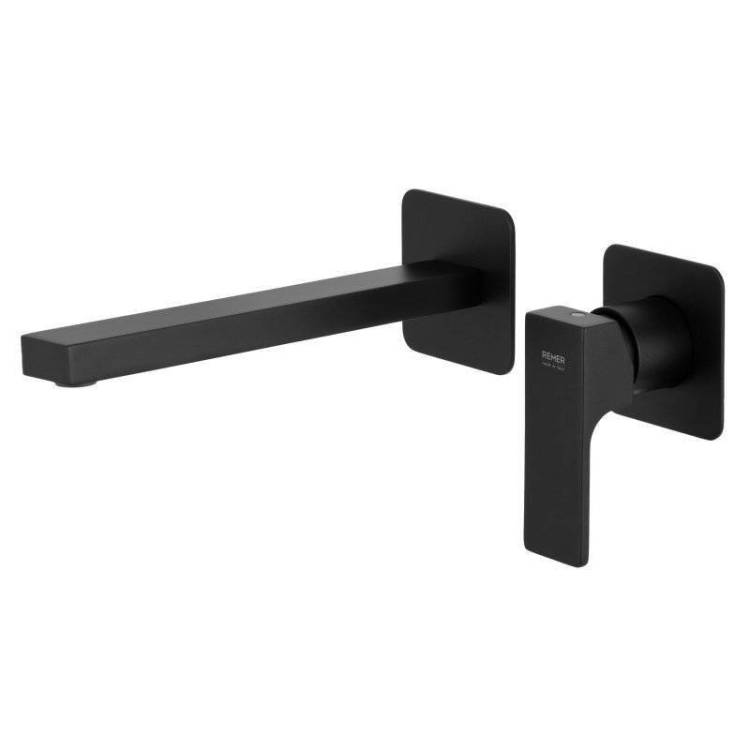 Смеситель для раковины Remer Absolute AU15PNO черный матовый