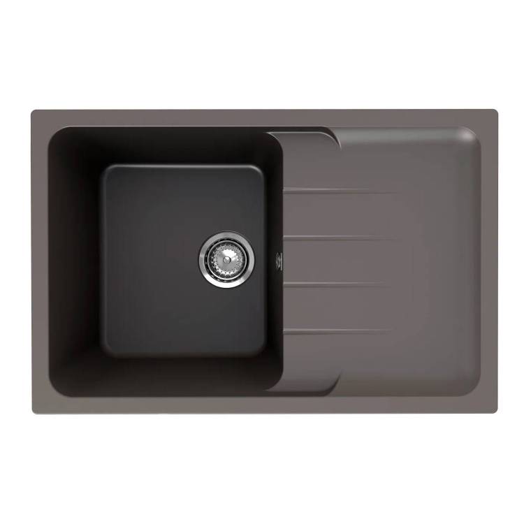 Кухонная мойка Ulgran Quartz Gerda 780-09 асфальт