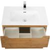 Тумба под раковину Belbagno Etna H-60 ETNA-H60-800-2C-SO-RN-P 80x45x60 Rovere Nature подвесная с двумя выкатными ящиками, с доводчиками фото 3
