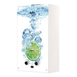 Проточный водонагреватель Ballu GWH 10 Fiery Glass Lime газовый