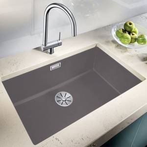 Мойка кухонная Blanco Subline 700-U 523443 темная скала