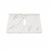 Столешница под раковину Teymi Helmi T150108 белый мрамор, 80 см фото 6