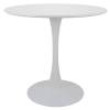Стол Bradex Home Tulip FR 0222 белый 100x100x75 фото 3