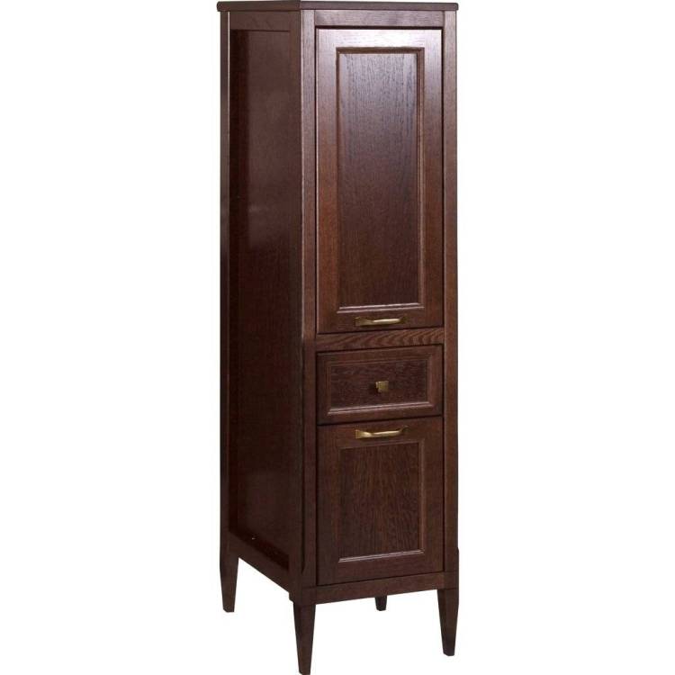 Шкаф-пенал ASB-Woodline Гранда 40 R, антикварный орех