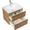 Тумба под раковину Belbagno Albano ALBANO-700-2C-SO-RR 70x45x50 Rovere Rustico подвесная с двумя выкатными ящиками фото 4