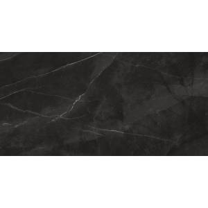 Керамическая плитка Laparet Pulpis 48043R Nero Глянцевый Обрезной 40x80