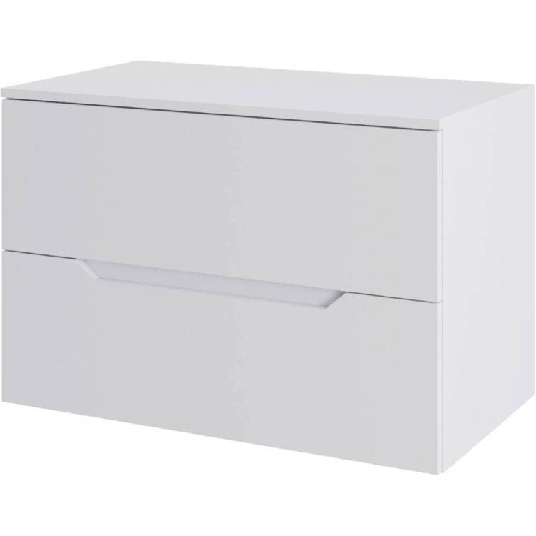 Тумба под раковину Orange Line Li-70TuwMDF матовый белый, 70.2x46x56.6