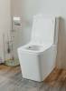 Чаша унитаза Creto Logan L2 1002-004-WF безободковая, белая, с сиденьем фото 4