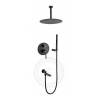 Душевая система Filarete Roun FL1022BL черный фото 19