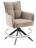 Стул Дик 6826 00-00082488 Темно-бежевая Raven 34, опоры черные