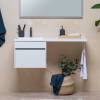 Тумба с раковиной Aquanet Токио 58 1 ящик