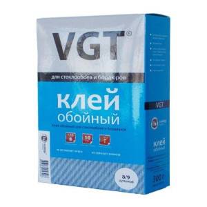VGT КЛЕЙ ДЛЯ СТЕКЛООБОЕВ И БОРДЮРОВ сухой (300гр)