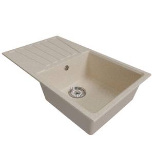 Мойка кухонная Mixline ML 552003 83x48 бежевый