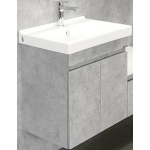 Тумба с раковиной Comforty Осло-60 00-00000835 бетон светлый