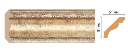 Плинтус потолочный DECOMASTER 155-553 240x5x5