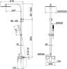 Душевая стойка Allen Brau Infinity 5.21012-00 хром фото 2