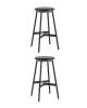 Набор из 2 барных стульев Stool Group Knobb 9117H75 black X2 черный