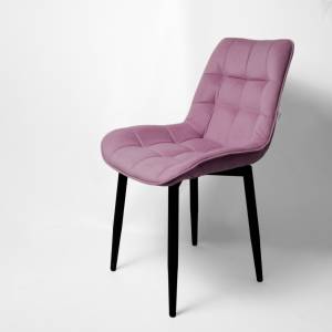 Стул Арника Бостон 00-00273297 белый матовый Velutto 11 пыльная роза