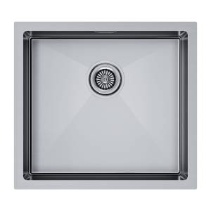 Мойка кухонная Paulmark Gerberg 48 Uni PM254844-BS Брашированная Сталь, 48x44