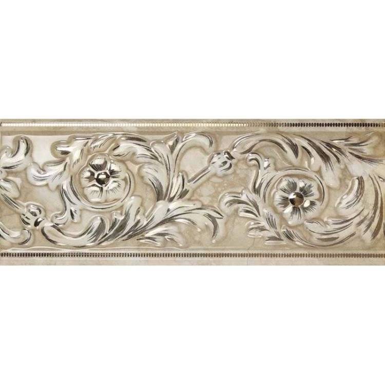 Бордюр Ape Ceramica Rex A037054 Cenefa Cream 10x25